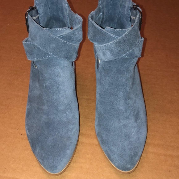 Sole Society suede leather cute ankle boots - Picture 1 of 15